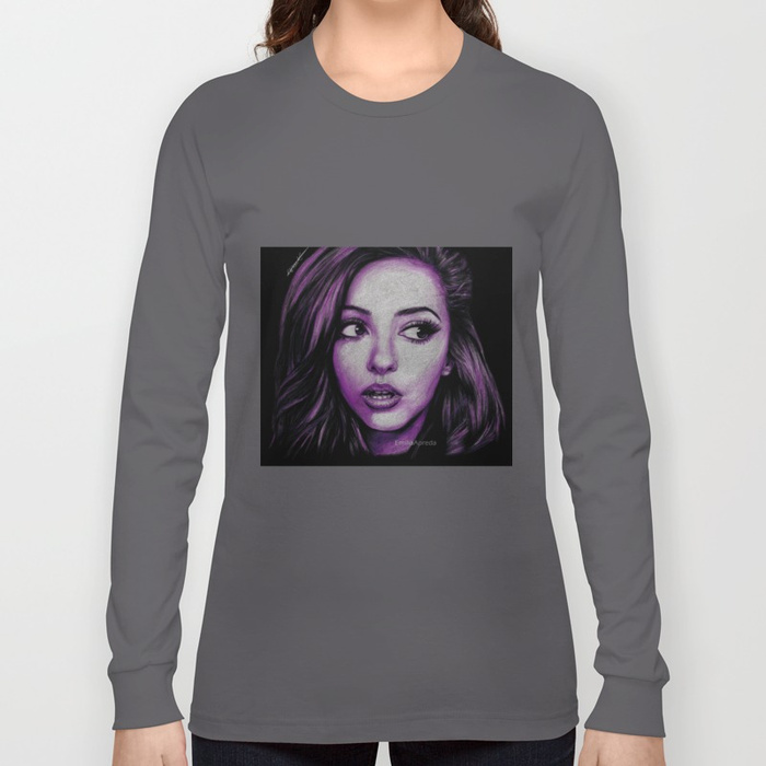 700x700 Jade Thirlwall Drawing Long Sleeve T Shirt By Emiliaapreda Society6