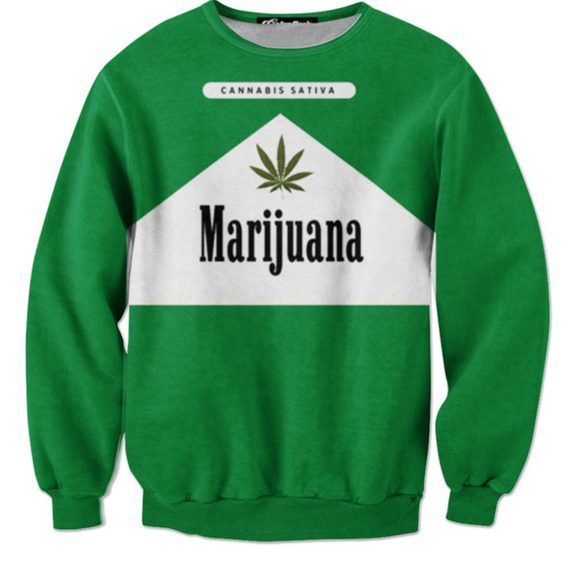 640x640 Womenmen Long Sleeve Sportshirts 3d Printed Weed Muffins Cartoon