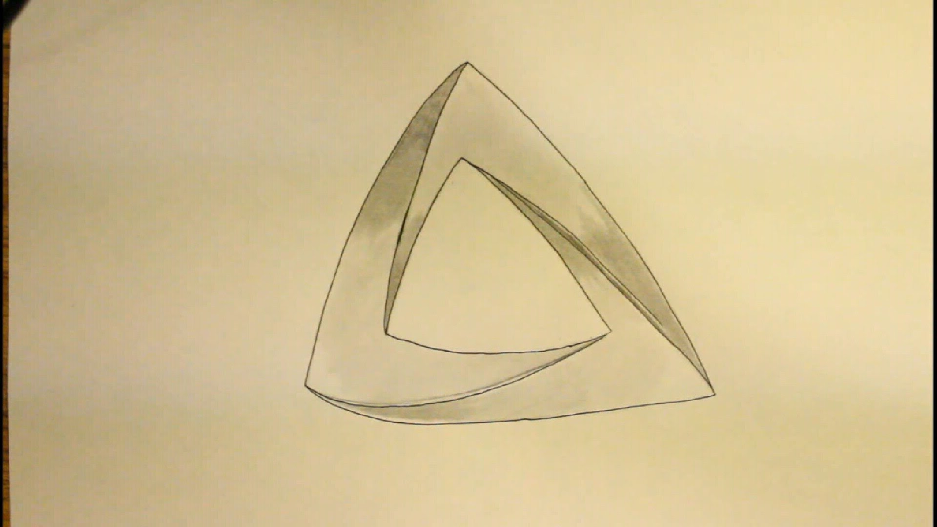 1920x1080 How To Draw Impossible Triangleeasyeasy Things To Draw That Look