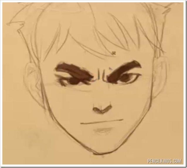 638x574 How To Draw A Furious Face Without Getting Angry