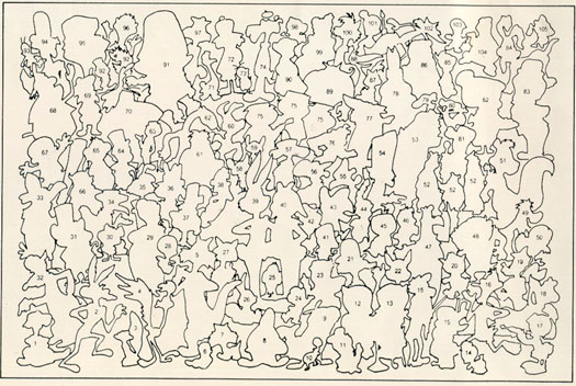 525x352 The 1981 Looney Tunes Character Chart