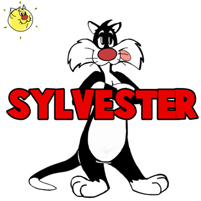 400x400 How To Draw Sylvester Cat From Looney Tunes Cartoons In Easy Steps