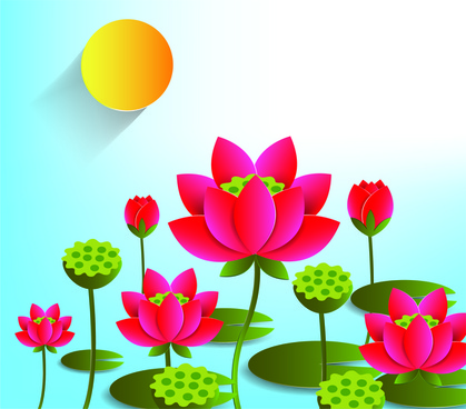 419x368 Lotus Flower Drawing Outline Free Vector Download (99,248 Free