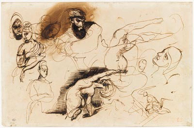 400x265 David, Delacroix, And Revolutionary France Drawings