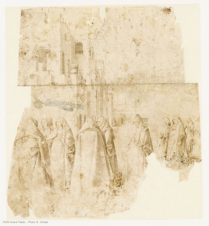 711x768 Group Of Figures In A Square Louvre Museum Paris