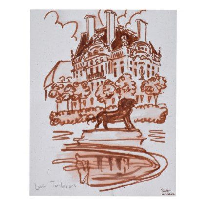 422x422 Tuileries Garden By The Louvre Paris France Panel Wall Art