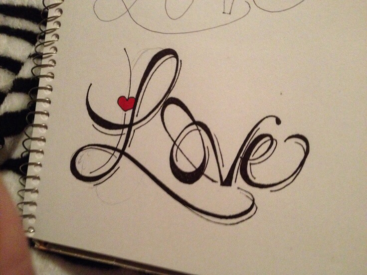 736x552 Love Is Beauty Drawings, Doodles