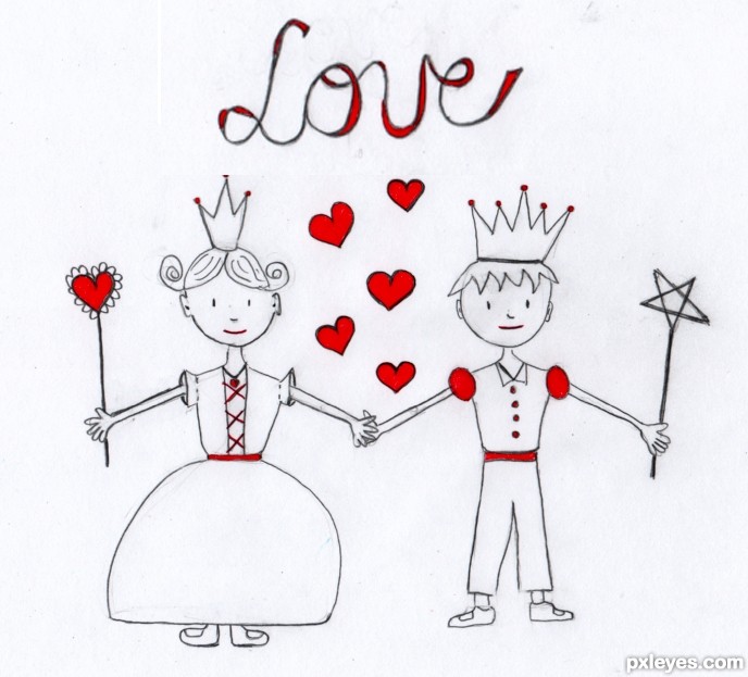 688x623 Drawing Contest Pictures Of Love