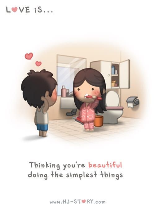 500x667 Husband Took To Drawing Little Moments Of Love With His Wife