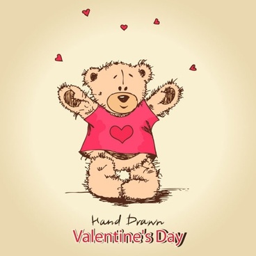 368x368 Teddy Bear Outline Free Vector Download (5,381 Free Vector)