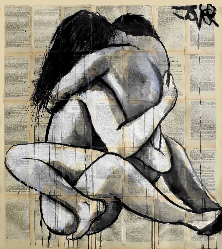 770x864 Saatchi Art Tantric Lovers Drawing By Loui Jover