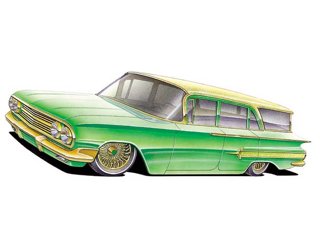 640x480 How To Draw A 1960 Chevy Impala