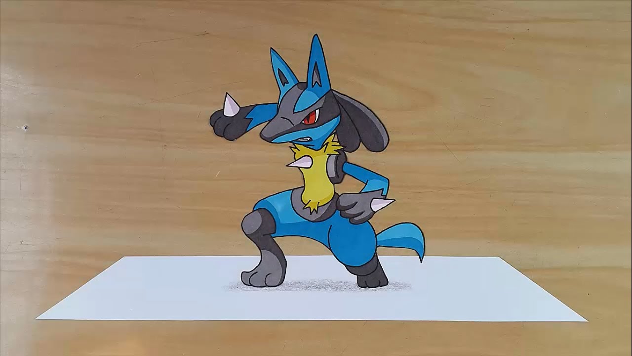 1280x720 Pokemon Lucario