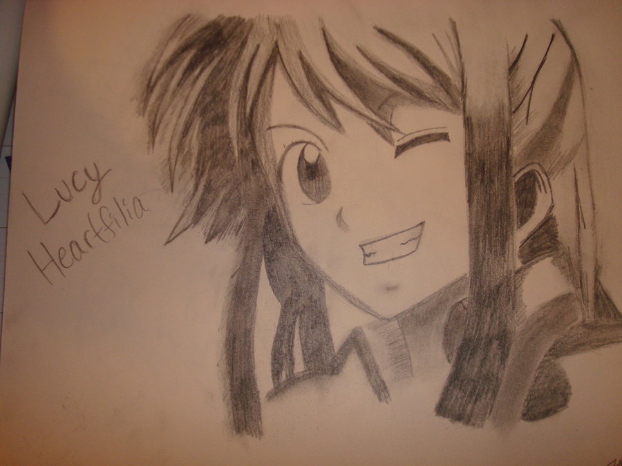 900x675 Lucy Heartfilia Drawing By Wolfxgirl23