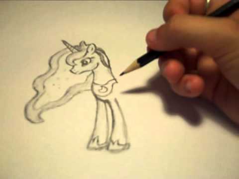 480x360 How To Draw Princess Luna From Mlp