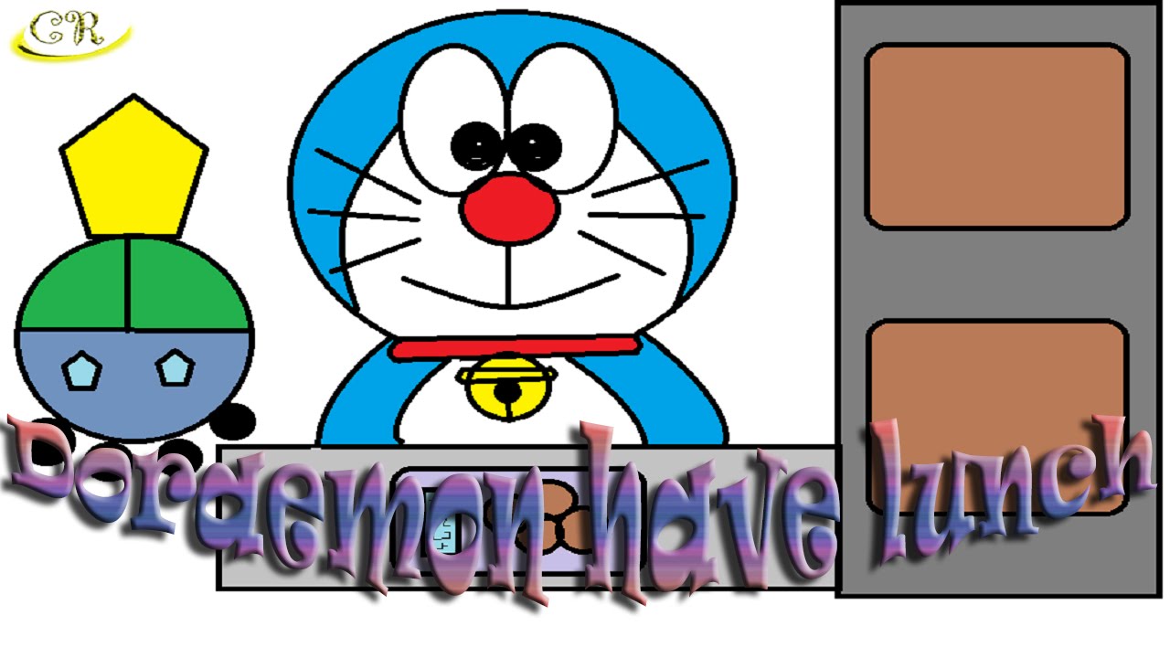1280x720 How To Draw How To Drawing Doraemon Doraemon Have Lunch