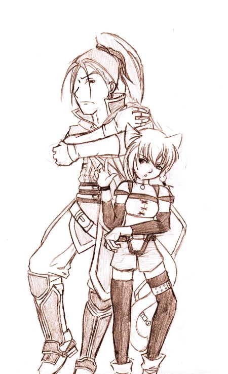 450x738 Shinon And Lyre By Scythedancer