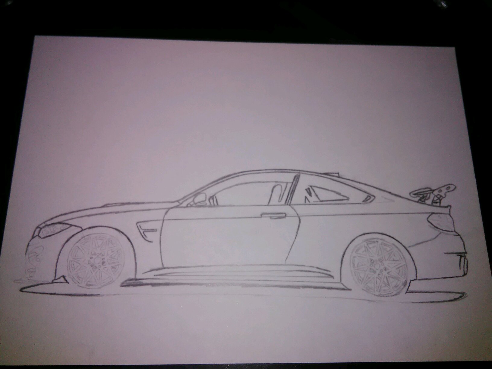 1632x1224 I'M Back With A Bmw M4 Gts Drawing