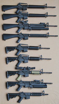 227x400 M16a2, M16a3, M16a3m203gl, M16a3 Ras, M4 Carbine, M4a1, M4a1