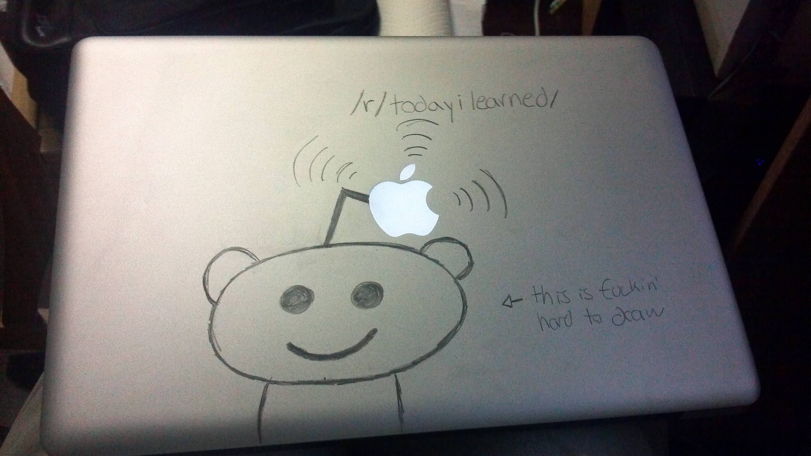 3264x1836 You Can Write On Your Aluminum Macbook With A Pencil And Then