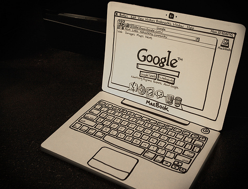 500x380 Drawing On Laptop