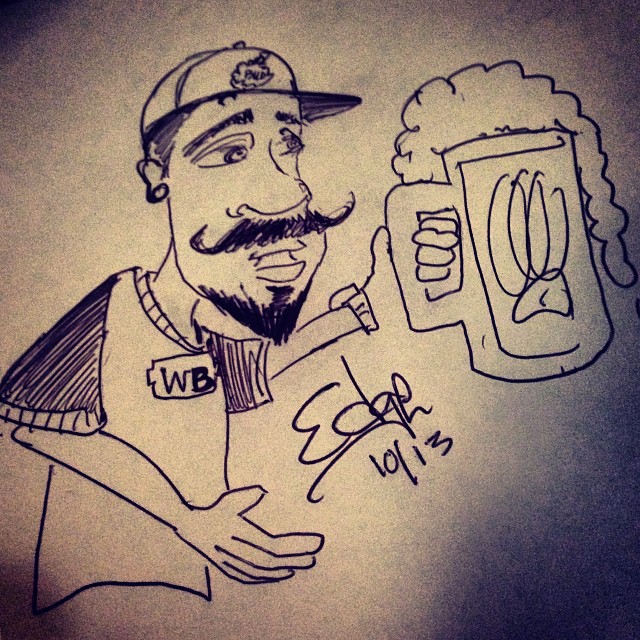 640x640 My Boy @edgeanator With The Mad Drawing Skillz! A Quick Sketch