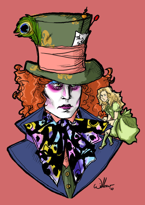 600x845 Alice And The Mad Hatter Favourites By Theraven Lenore