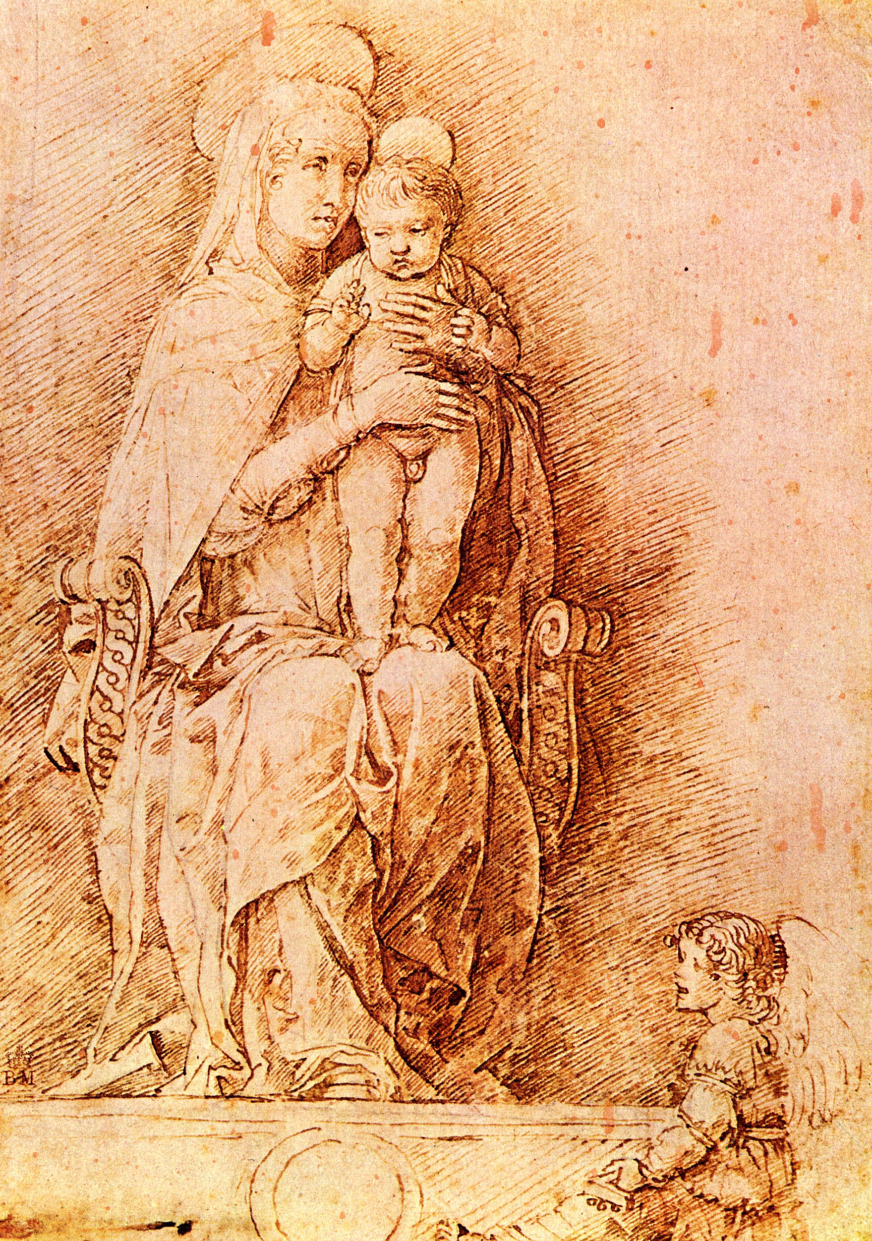 1759x2504 Madonna And Child