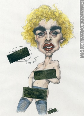 279x385 Madonna Cartoon M996.10.574 Madonna Drawing, Cartoon Serge