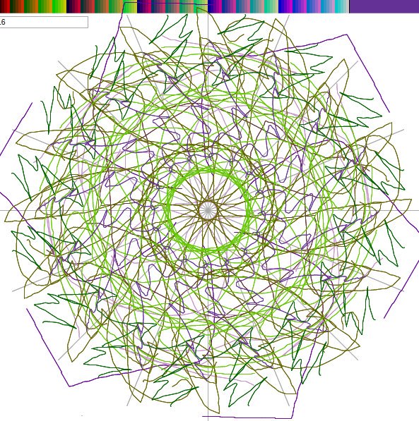 593x597 Js1k On Twitter Magic Circle Drawing Is