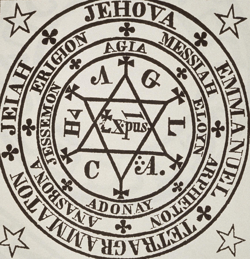 867x900 The Great Magic Circle Of Agrippa For The Evocation Of Demons