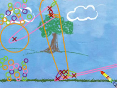 400x300 Magic Pen, A Cool Drawing Physics Game