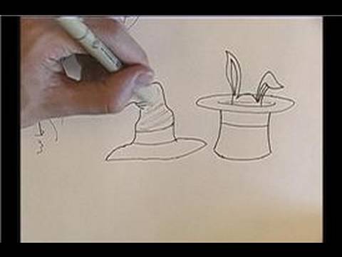 480x360 How To Draw Magic Objects How To Draw A Magic Hat