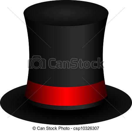 450x447 Vector Illustration Of Magic Hat Vector Clipart