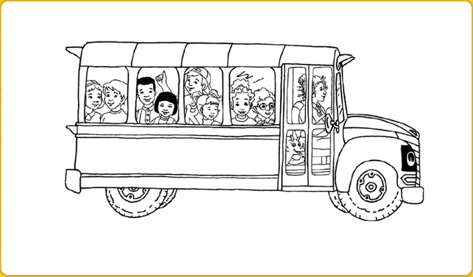 674x395 Magic School Bus Printable Coloring Pages Teaching The Kids