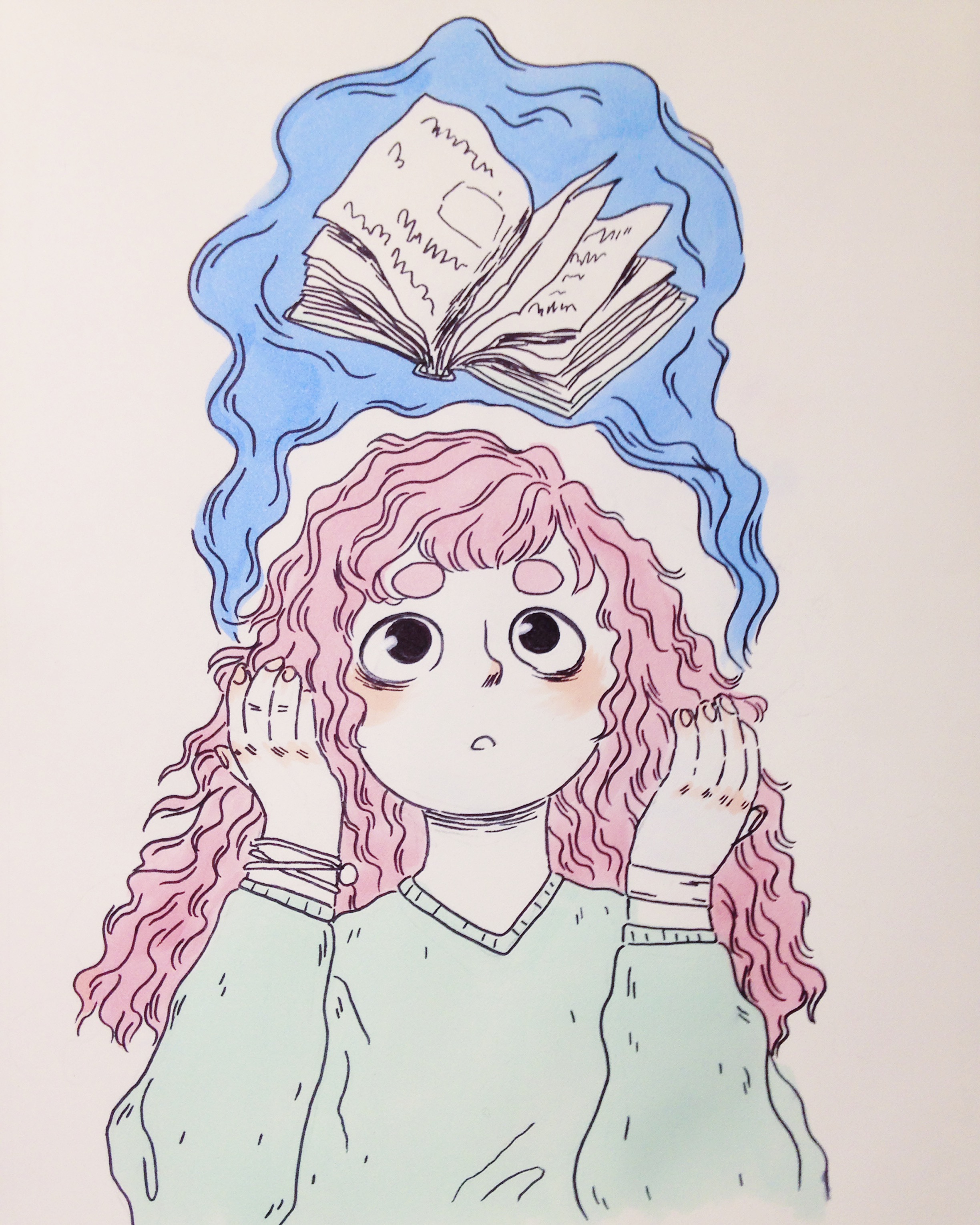 2448x3060 Pen Drawing Dreams And Letters