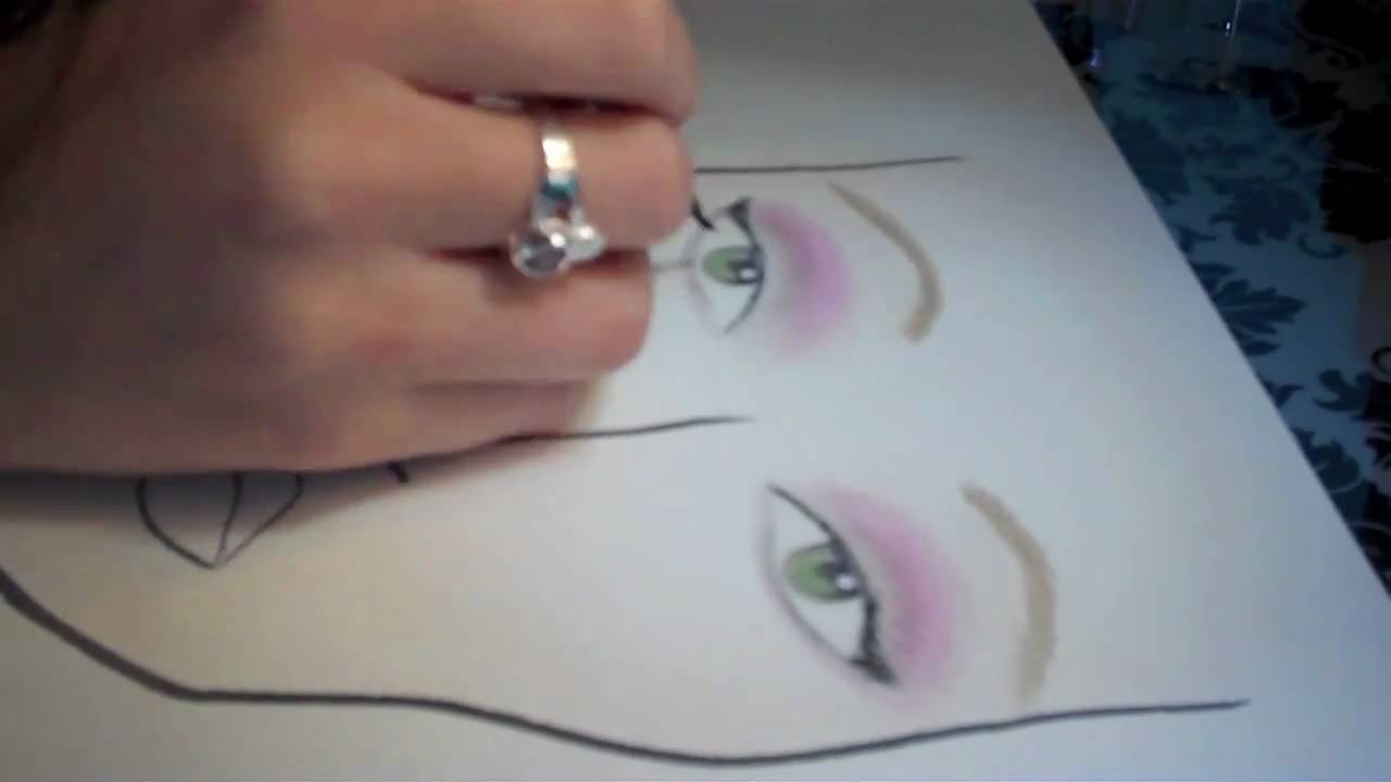 1280x720 Making A Makeup Face Chart