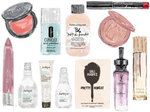 500x375 Watercolour Beauty Products