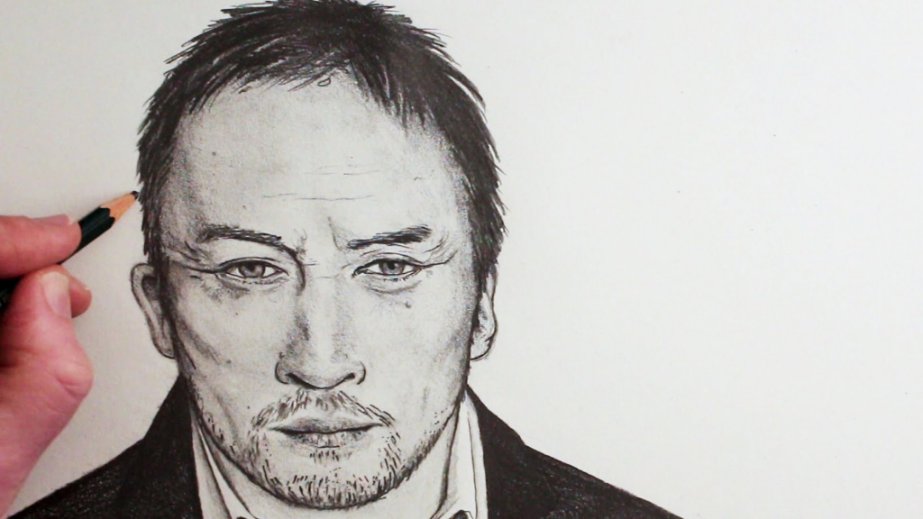 1024x576 Ideas Of Draw A Man Face Step By Step