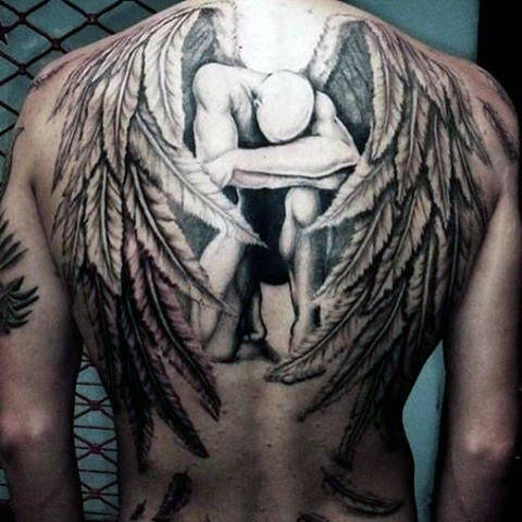 480x480 Remarkable Guardian Angel Tattoo Ideas Amp Designs With Meanings