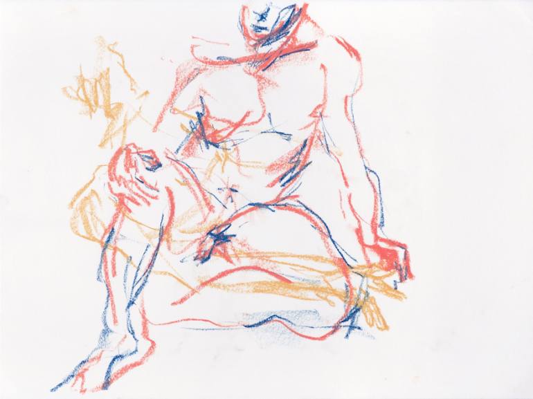 770x577 Saatchi Art Nude Figure Drawing