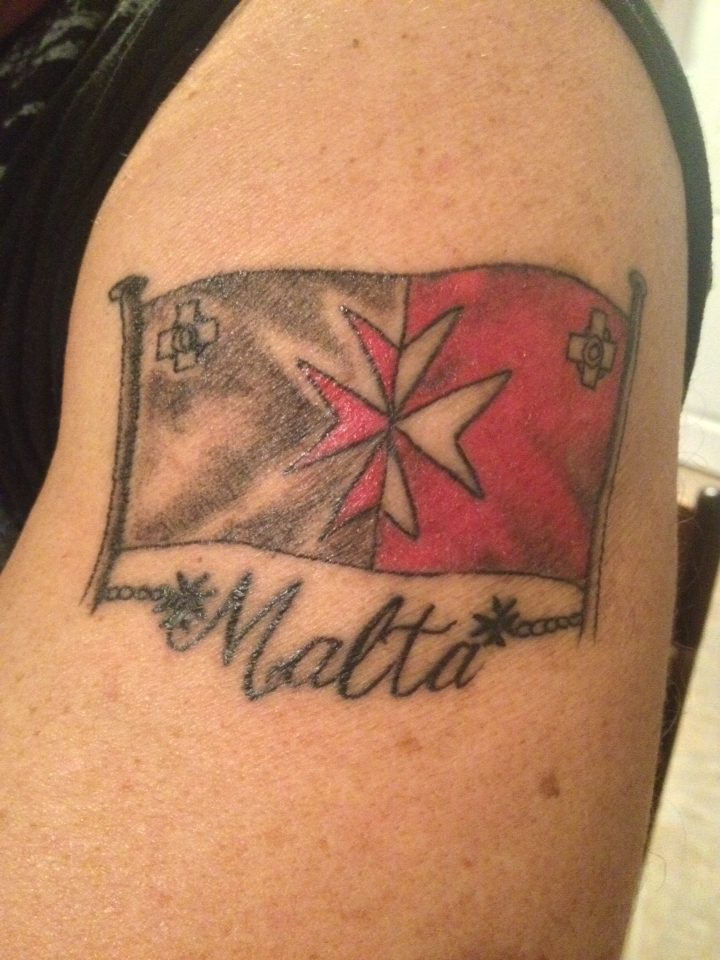 720x960 Maltese Flag Tattoo, Maltese Cross Beautiful Tattoo