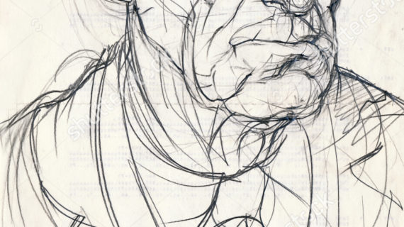 570x320 Old Man Face Drawing How To Draw A Person Face Solution For How