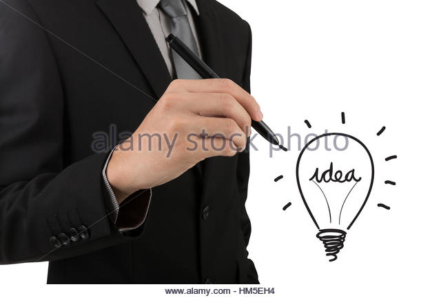 640x433 Business Man Pen Drawing Light Stock Photos Amp Business Man Pen