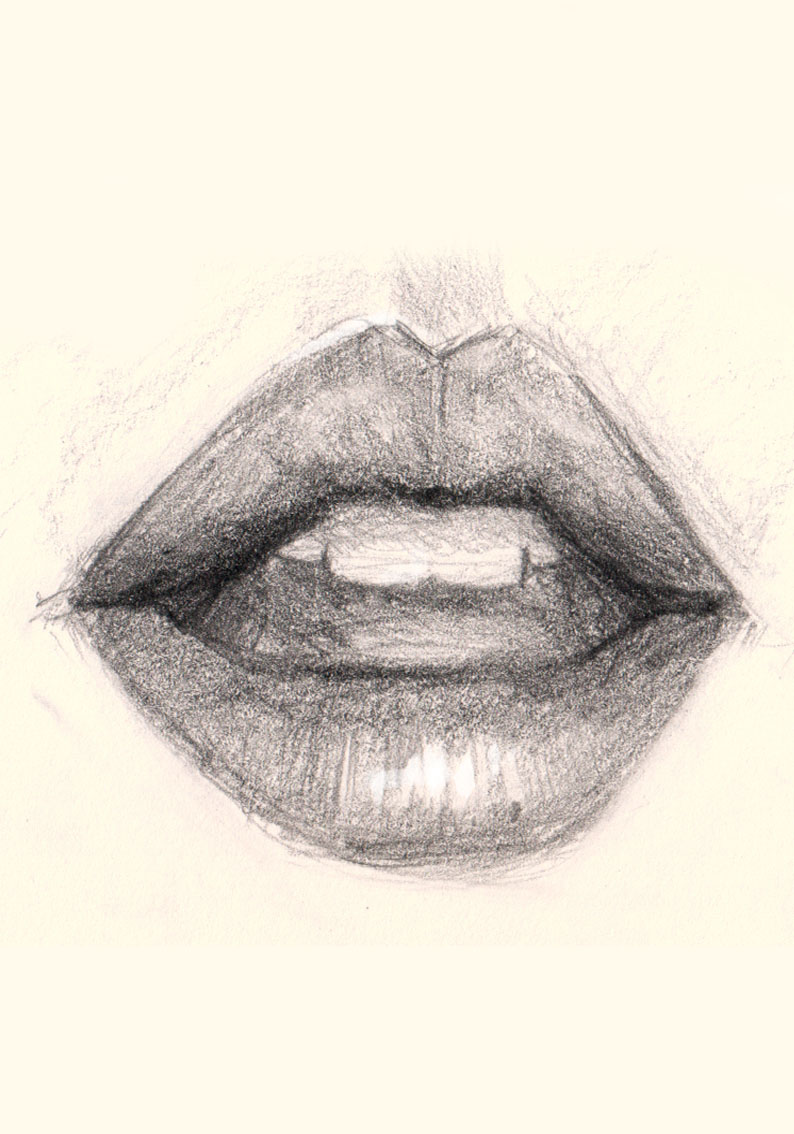 794x1134 How To Draw Lips
