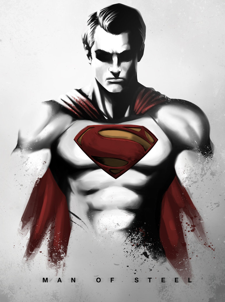 772x1036 Man Of Steel By Niyoarts