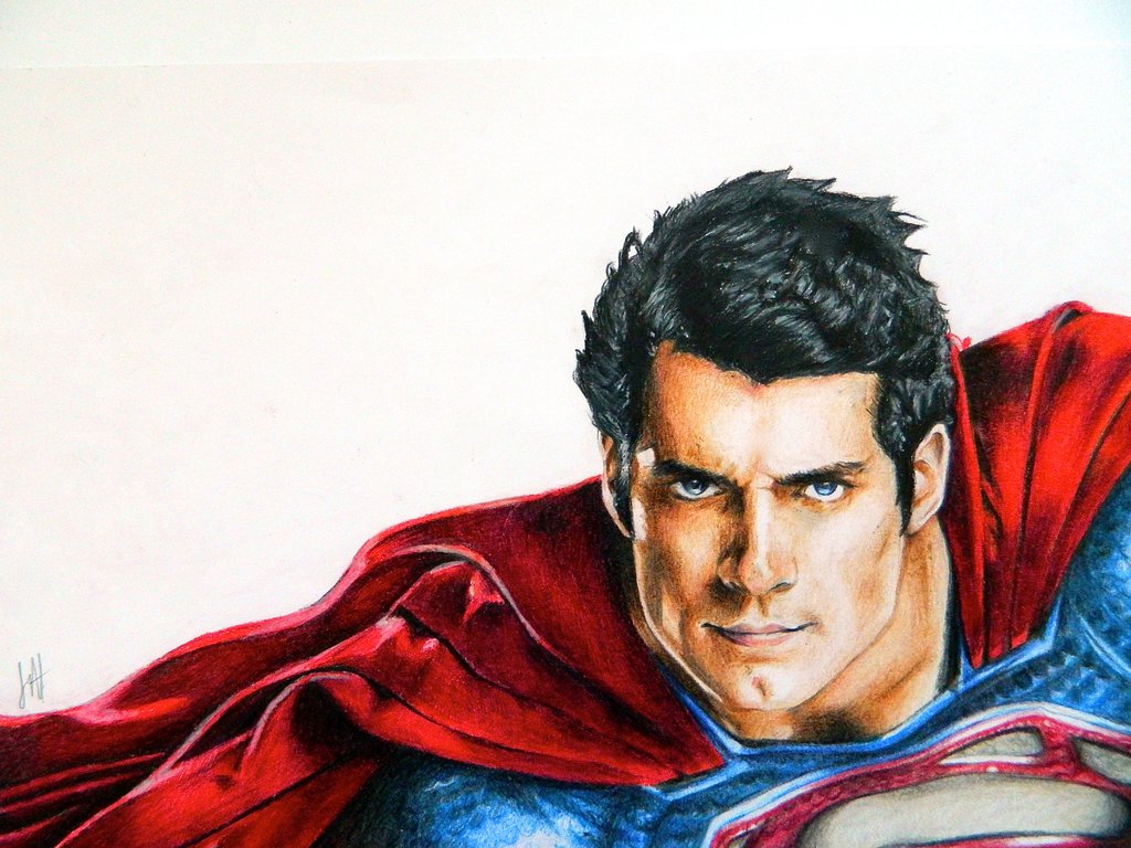 Man Of Steel Drawing at GetDrawings | Free download