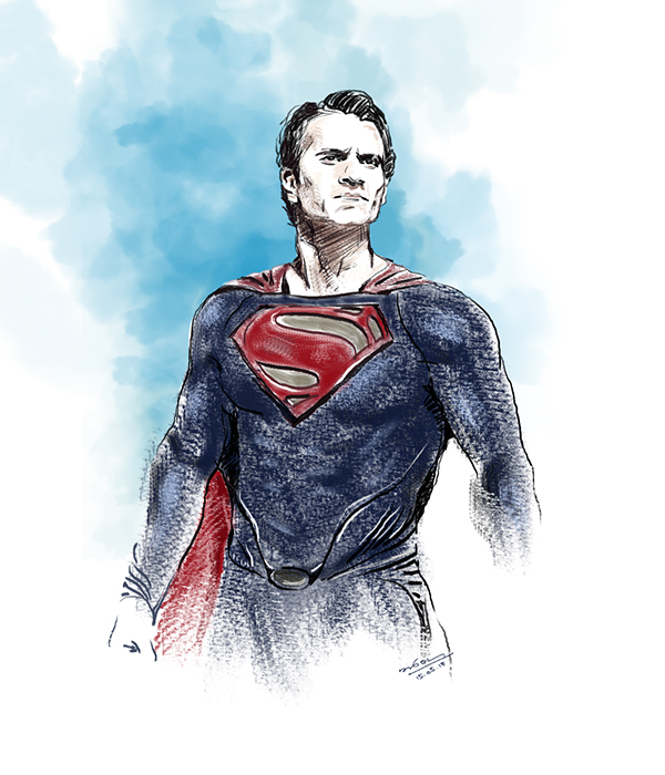 600x700 Man Of Steel On Behance