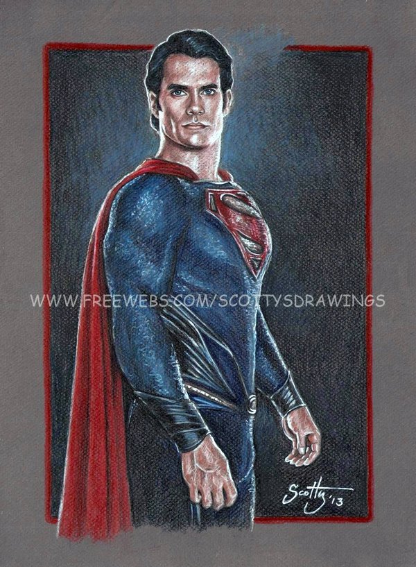 600x817 The Man Of Steel 2013 By Scotty309