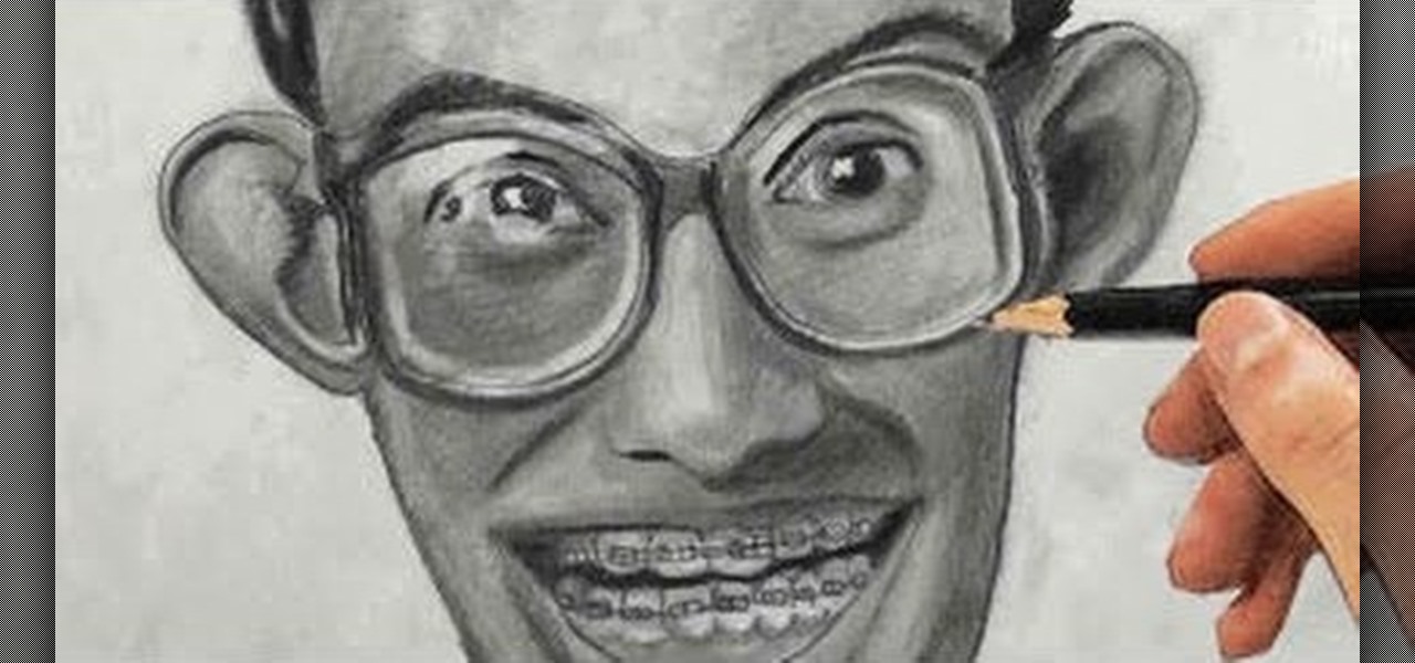 1280x600 How To Draw A Nerdy Guy With Glasses, Braces And Big Ears